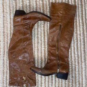 OTK leather zipper boots 39